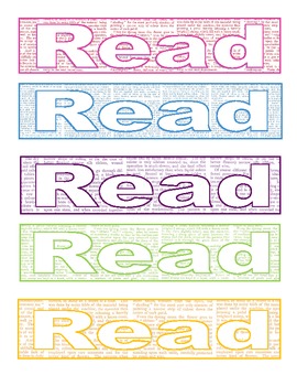 read themed bookmarks by a smiling librarian teachers pay teachers