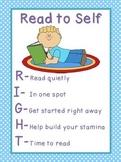 Read to Self Poster Polka Dots