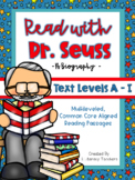 Read with Dr. Seuss: CCSS Aligned Leveled Passages & Activ