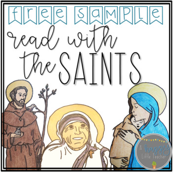 Preview of Read with the Saints Comprehension Passage Freebie