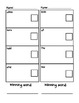 Differentiated Read and Write the Room Recording Sheet Pack | TpT