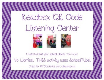 Preview of NO PREP Readbox QR Code Listening Center