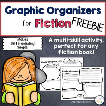 Preview of Reader's Response Graphic Organizer for Fiction (SAMPLE)