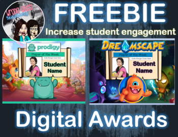 Preview of Player of the Week! Prodigy and Dreamscape Freebie! Award Certificates!