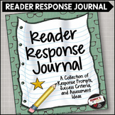 Reading Response Journal Questions Prompts and Assessment