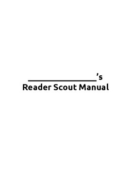 Preview of Reader Scout Manual