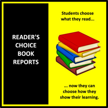 Preview of Reader's Choice Book Reports - ideas for upper elementary