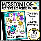 Reader's Response Journal Cover and Journal Prompts
