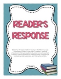 Reader's Response Journal - Writing About Reading