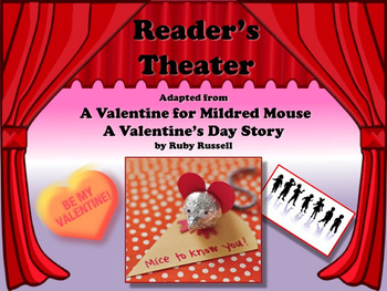 Preview of Reader's Theater A VALENTINE FOR MILDRED MOUSE - A Wacky Valentine's Day Story!!