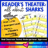 Reader's Theater: All About Sharks . Designed For Emergent