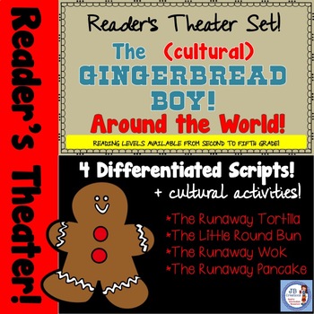 Preview of Reader's Theater: Gingerbread Boy Stories from around the World (differentiated)