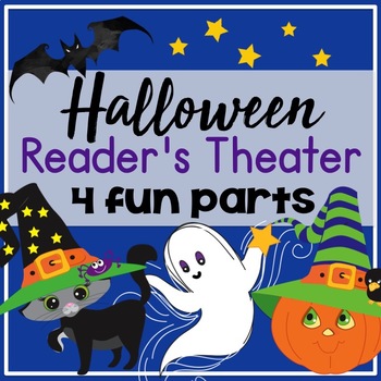 Preview of Reader's Theater - Great for Halloween (4 Fun Parts!) - Roles are Highlighted