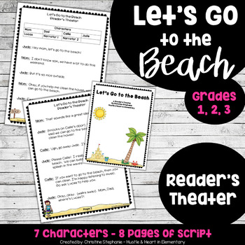 Preview of Reader's Theater - Let's Go to the Beach