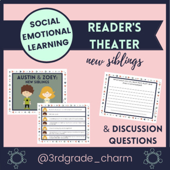 Preview of Reader's Theater: New Siblings ⭐️ Social Emotional Learning