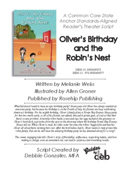 Preview of Reader's Theater: Oliver's Birthday and the Robin's Nest