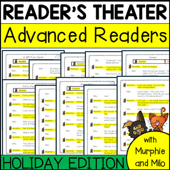 Preview of Reader's Theater - Partner Plays for Advanced Readers {Holidays with M&M}