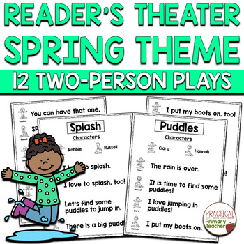 Preview of Reader's Theater Plays Spring 2 Parts