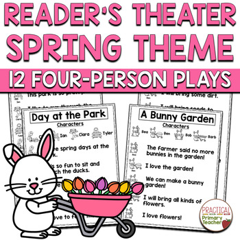 Preview of Reader's Theater Plays Spring 4 Parts