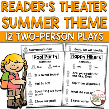 Preview of Reader's Theater Plays Summer 2 Parts