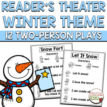 Preview of Reader's Theater Plays Winter 2 Parts