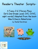 Reader's Theater  Script-   A Funny Animal Themed Play 1st