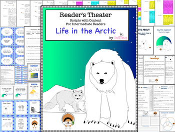 Preview of Reader's Theater Script: Arctic, Polar Bears, Arctic Foxes, Food Chain
