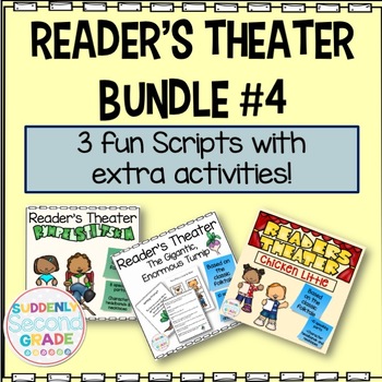 Preview of Reader's Theater Bundle #4 | 3 Folk Fairy Tale Scripts for Fluency