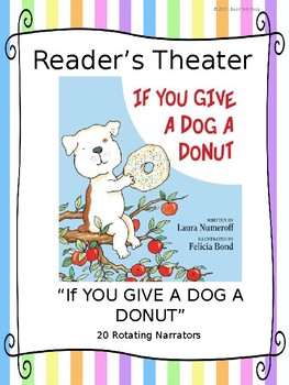 Preview of Reader's Theater Script:  If You Give a Dog a Donut by Laura Numeroff