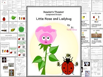 Preview of Reader's Theater Script: Life Cycles, Insects & Plants, Photosynthesis Full Pack