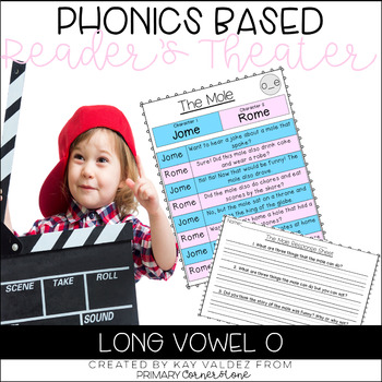 Preview of Reader's Theater Script-Phonics Centers-Long Vowel O-Fluency Practice