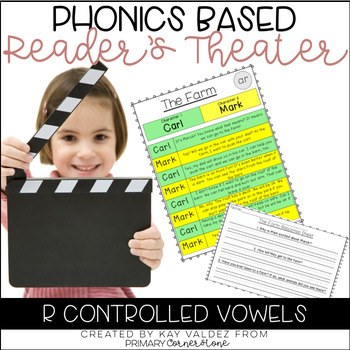 Preview of Reader's Theater Script-Phonics Centers-R Control-Fluency Practice-