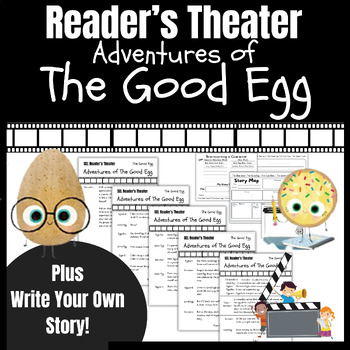 Preview of Reader's Theater Script for The Good Egg PLUS Creative Write Your Own Story