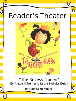 Preview of Reader's Theater Script for "The Recess Queen" by Alexis O'Neill