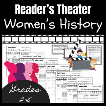 Preview of Reader's Theater Scripts, 7 Plays to Teach About Women's History Month