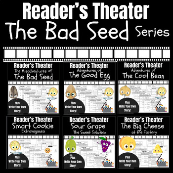 Preview of Reader's Theater Scripts Bad Seed, Good Egg, Smart Cookie, Big Cheese & More!