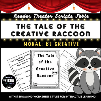 Preview of Reader's Theater Scripts Fables Moral – Be Creative & Activities for Grades 3-7