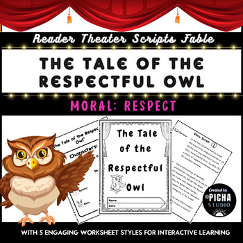 Preview of Reader's Theater Scripts Fables Moral – Respect & Activities for Grades 3-7