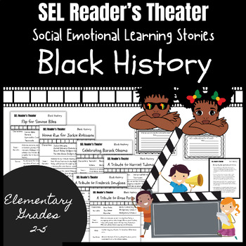 Preview of Reader's Theater Scripts to Honor Black History Month, 6 Plays Rosa Parks & More