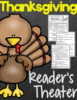 Preview of Reader's Theater Thanksgiving