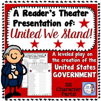 Preview of Reader's Theater: The Constitution-United We Stand! (leveled script)