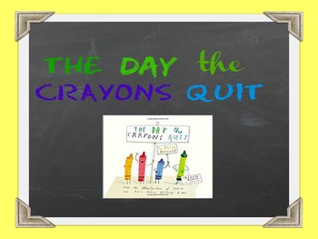 Preview of Reader's Theater: The Day the Crayons Quit