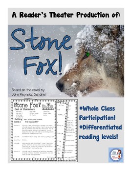 Preview of Reader's Theater: Stone Fox (differentiated script!)