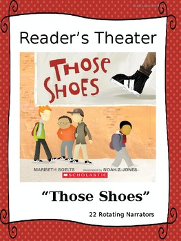 Preview of Reader's Theater  "Those Shoes" by Maribeth Boelts