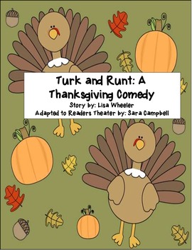 Preview of Reader's Theater Turk and Runt: A Thanksgiving Comedy