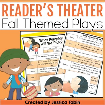 Preview of Fall Reader's Theater Scripts and Partner Plays - Autumn Fall Reading Activities