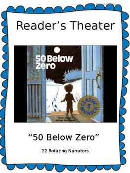 Preview of Reader's Theater for 50 Below Zero by Robert Munsch