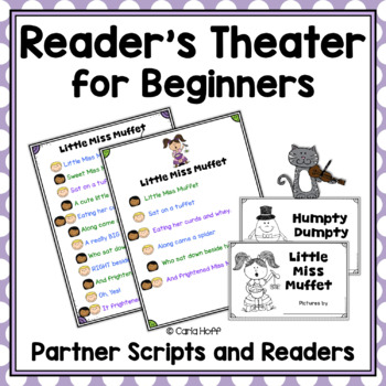 Preview of Reader's Theater for Beginning Readers - Mother Goose Rhymes