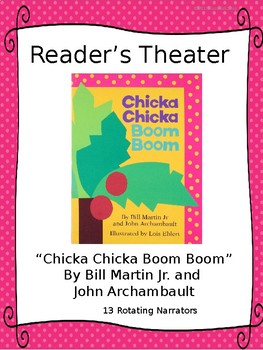 Preview of Reader's Theater for CHICKA CHICKA BOOM BOOM ABC
