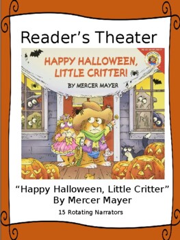 Preview of Reader's Theater for "Happy Halloween, Little Critter" by Mercer Mayer